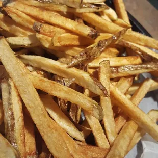 Fresh cut fries.. cant believe this is a side of fries  enough for 2 people to share