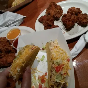 Tuesday $1 tacos and$1 chicken wings