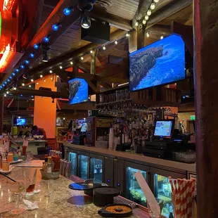 Bar area