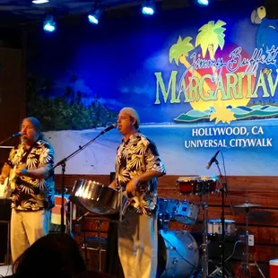 Panjive Steel Drum Entertainment Dynamic Duo!  Love, love, love Margaritaville. www.panjive.com