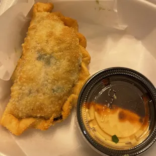 Shrimp empanada