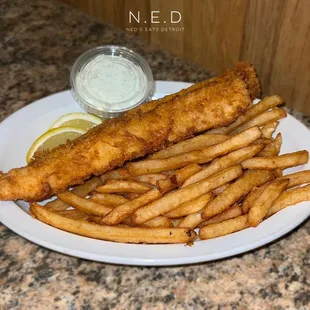 Fried Walleye Dinner (special)