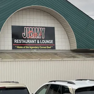 the outside of the building