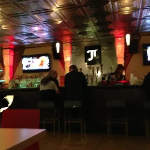 The bar downstairs