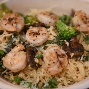 shrimp and broccoli