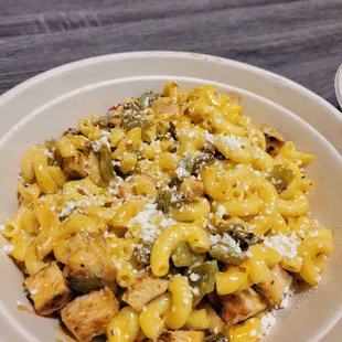 Green Chile Chicken Mac.