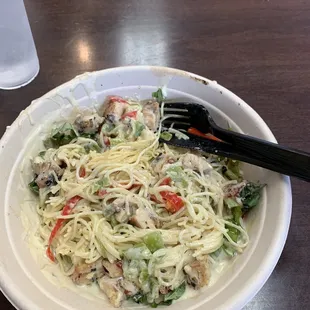 Blackened Chicken Alfredo