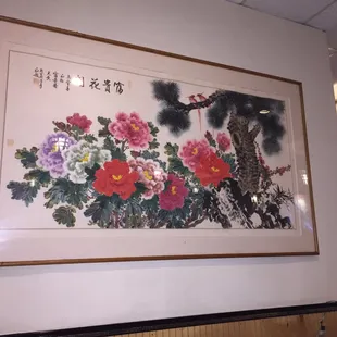 Lovely Asian art work everywhere