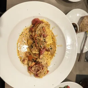 Lobster ravioli