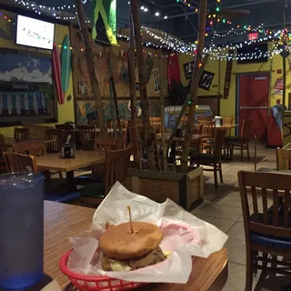 Burnt Reynolds Burger