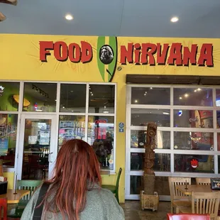 Walking into "Food Nirvana."