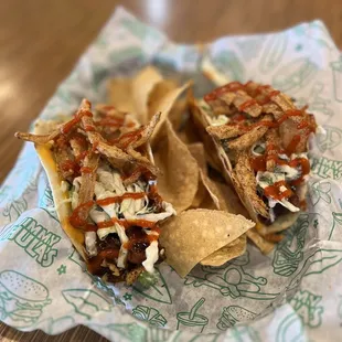 They have monthly special tacos!