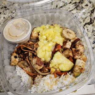 TERIYAKI BOWL W/CHICKEN