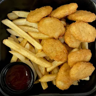 10 pc Nuggets with Fries