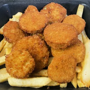 Fried Zucchini&apos;s with Chips