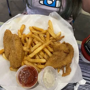 fried fish