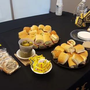 Catering Order, minus the Skinny Pop popcorn.