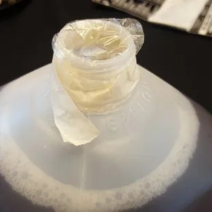 Received my jug of tea taped for my catering order, unacceptable.