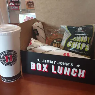 Box lunch!