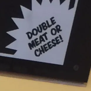 False advertising on the bottom right corner of Jimmy John&apos;s menu