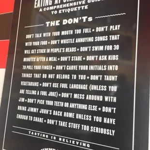 Cool rules