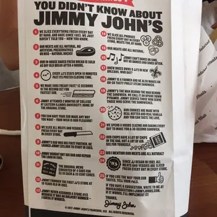 One of 25 things missing from the Bay Area include Jimmy John&apos;s™. (At least we got Jersey Mike&apos;s™ in common).