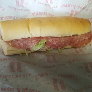 The Italian nightclub. Salami, capicola,ham,cheese and fixins