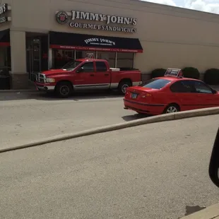 Blocking the fire lanes.