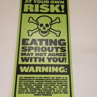 Risk picture