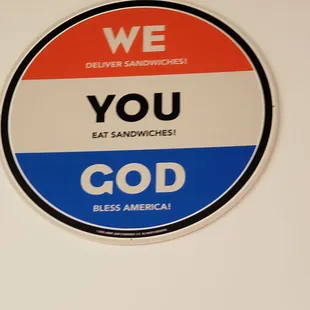 We yoy God sighn.  ...