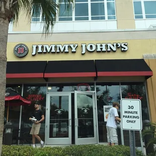 I think they have more delivery drivers than anything else in that store.
