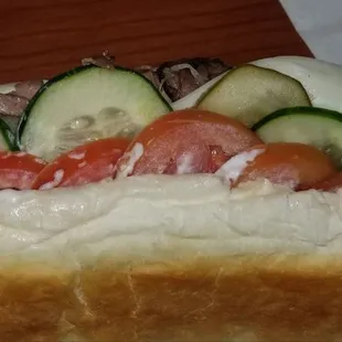 Filled with veggies!