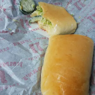Bland didn&apos;t have any other sauce besides too much Mayo no flavor at all and couldn&apos;t even taste avocado at all.