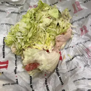 This is the &quot;unwhich&quot; that is more like half a salad drenched in mayo. YUCK.