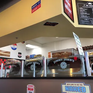 the inside of the restaurant