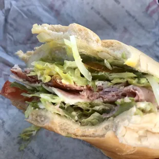 Italian Night Club, added onion and peppers.