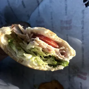 #1 Pepe Smoked ham and provolone cheese comes with lettuce tomato and mayo.