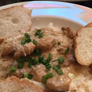 Shrimp and Grits Plate