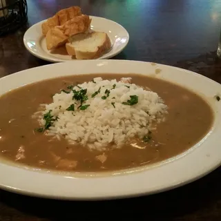 Chicken and Andouille Gumbo Plate