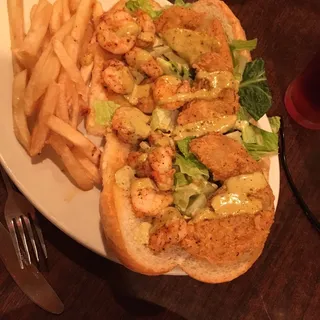 Blackened Shrimp & Fried Green Tomato