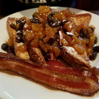 Pineapple Rum Raisin French Toast