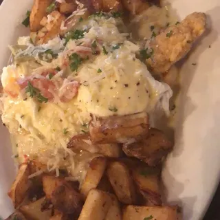 Pork Chop Eggs Benedict