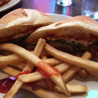 Grilled Eggplant Sandwich