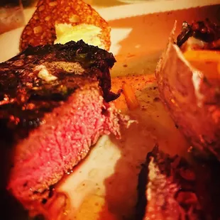 steak, food
