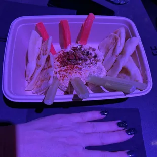 Sorry jimmy.  Remember the nacho controversy?  $14