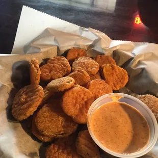 Fried pickles