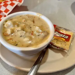 Crawfish chowder