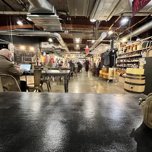 the inside of a store