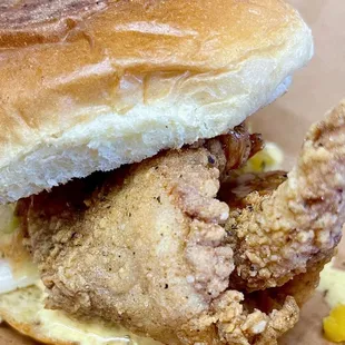 Uncle Genes Fish Sandwich