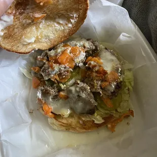 Habanero Burger Combo